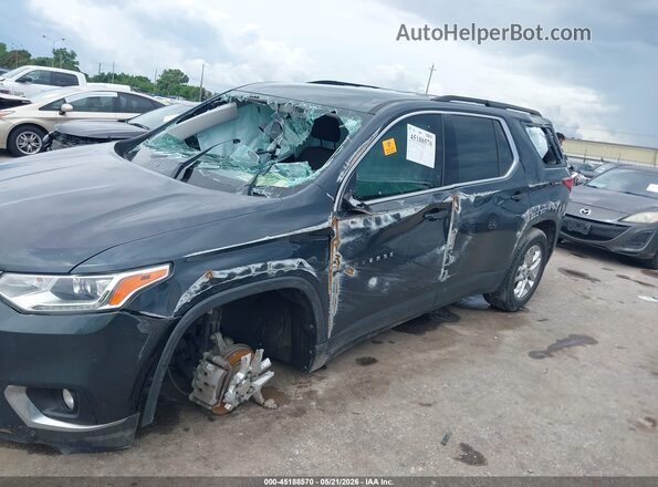 1GNERGKW4KJ186975 2019 CHEVROLET TRAVERSE Black Rear interior view