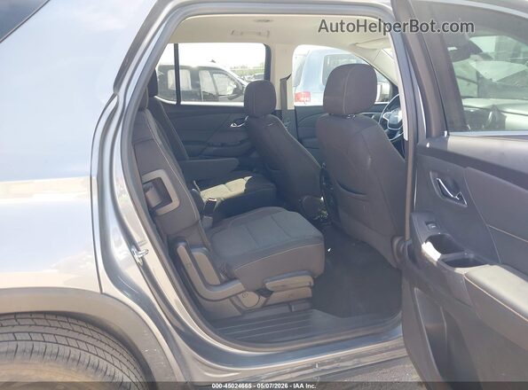 1GNERGKW4LJ306985 2020 CHEVROLET TRAVERSE Gray Widok naklejki z numerem VIN