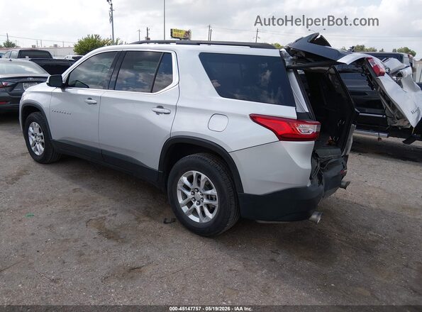 1GNERGKW4MJ111583 2021 CHEVROLET TRAVERSE Серебряный Задняя левая четверть