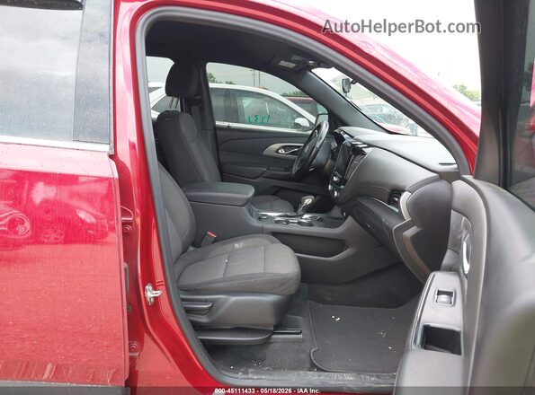 1GNERGKW4PJ114455 2023 CHEVROLET TRAVERSE Red წინა სალონის ხედი