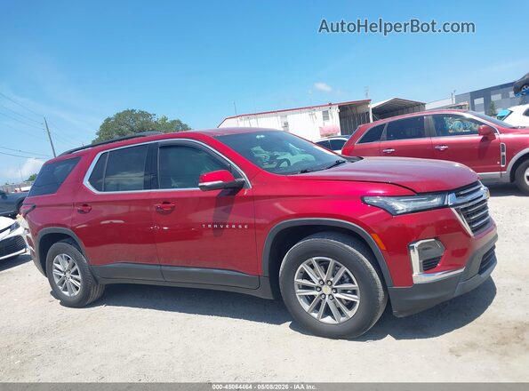 1GNERGKW6NJ119072 2022 CHEVROLET TRAVERSE Red 