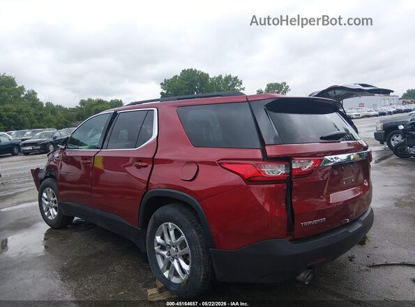 1GNERGKW7LJ247267 2020 CHEVROLET TRAVERSE Красный Задняя левая четверть