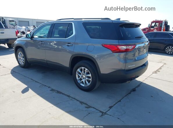 1GNERGKW8MJ140102 2021 CHEVROLET TRAVERSE Gray უკანა მარცხენა