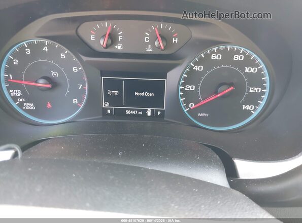 1GNERGKW8MJ140102 2021 CHEVROLET TRAVERSE Gray უკანა სავარძლების ხედი