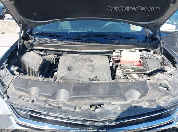 1GNERGKW8MJ140102 2021 CHEVROLET TRAVERSE Gray უკანა ხედი
