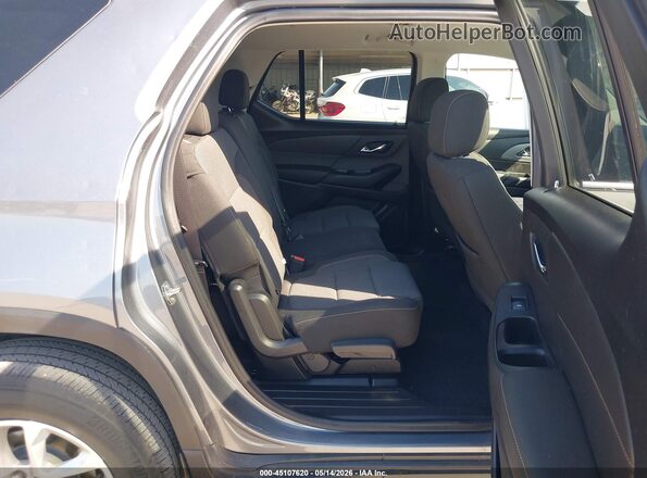 1GNERGKW8MJ140102 2021 CHEVROLET TRAVERSE Gray VIN კოდის სტიკერის ხედი