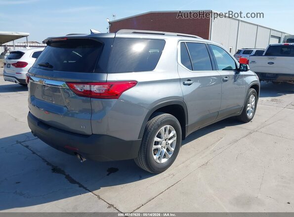 1GNERGKW8MJ140102 2021 CHEVROLET TRAVERSE Gray უკანა მარჯვენა