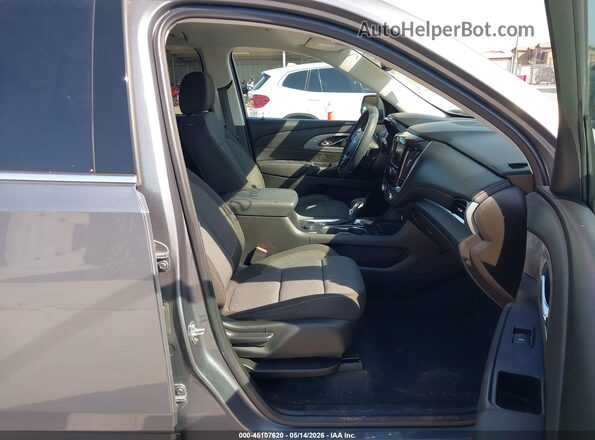 1GNERGKW8MJ140102 2021 CHEVROLET TRAVERSE Gray წინა სალონის ხედი