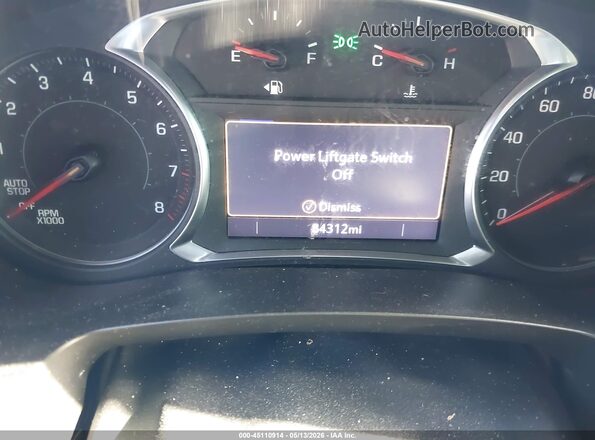 1GNERGKW8NJ171870 2022 CHEVROLET TRAVERSE Черный Вид спереди