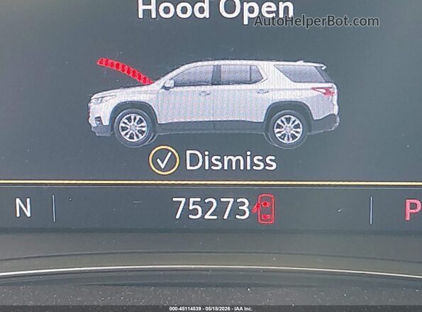 1GNERGKW9MJ177529 2021 CHEVROLET TRAVERSE Red 