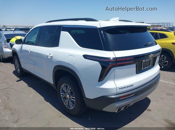 1GNERGRS5SJ150876 2025 CHEVROLET TRAVERSE White 