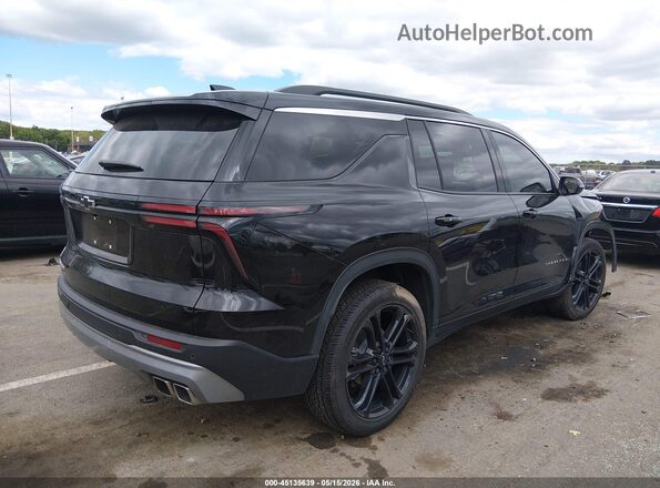 1GNERGRSXSJ247183 2025 CHEVROLET TRAVERSE Black Rear right