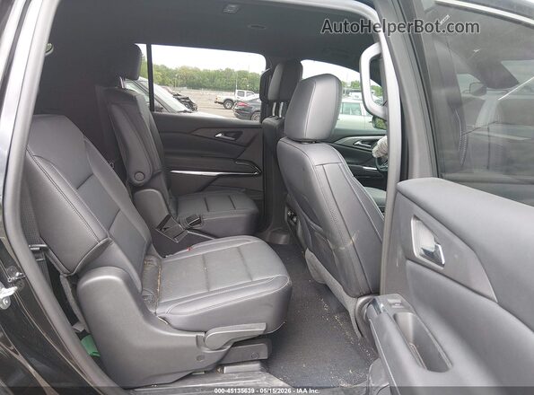 1GNERGRSXSJ247183 2025 CHEVROLET TRAVERSE Black VIN sticker view