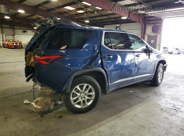 1GNERLKW6NJ160746 2022 CHEVROLET TRAVERSE Blue 