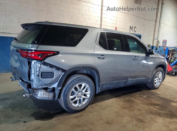 1GNESTKW6RJ130737 2024 CHEVROLET TRAVERSE Silver Задня права чверть