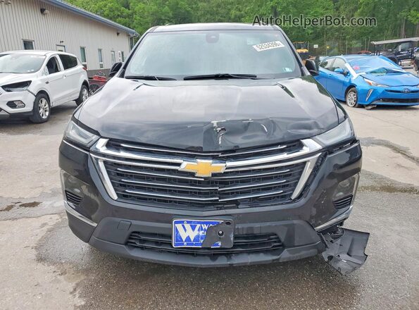 1GNETVKW4RJ137999 2024 CHEVROLET TRAVERSE Black Դիմացի տեսք