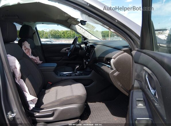 1GNEVFKW7MJ129601 2021 CHEVROLET TRAVERSE Gray Widok wnętrza z przodu