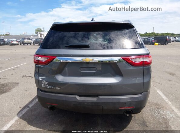 1GNEVFKW7MJ129601 2021 CHEVROLET TRAVERSE Gray 