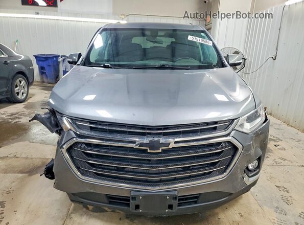 1GNEVGKW1KJ100372 2019 CHEVROLET TRAVERSE Gray 