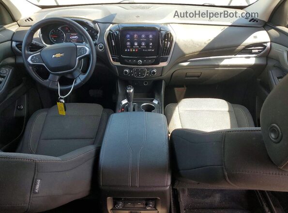 1GNEVGKW1LJ167152 2020 CHEVROLET TRAVERSE Gray Dashboard view