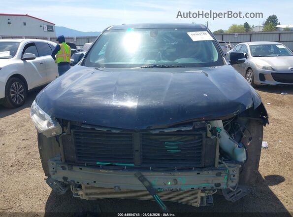 1GNEVGKW2JJ259321 2018 CHEVROLET TRAVERSE Black უკანა სალონის ხედი