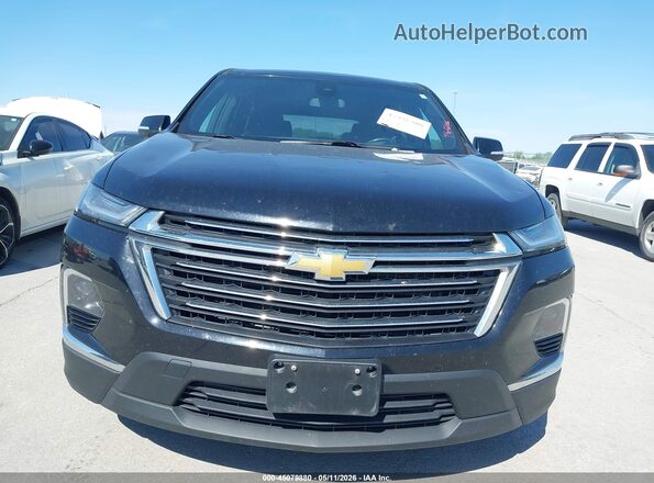 1GNEVGKW2NJ101048 2022 CHEVROLET TRAVERSE Black Vista frontal