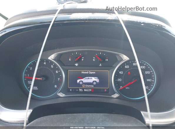 1GNEVGKW2NJ101048 2022 CHEVROLET TRAVERSE Black Vista de los asientos traseros