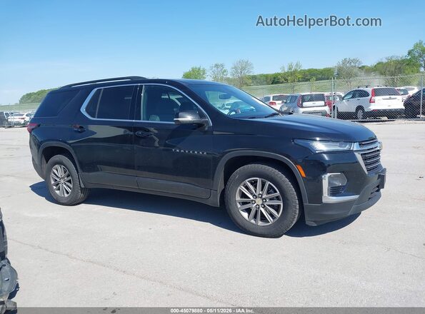 1GNEVGKW2NJ101048 2022 CHEVROLET TRAVERSE Black Vista interior trasera
