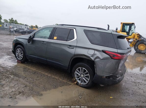 1GNEVGKW2NJ125074 2022 CHEVROLET TRAVERSE Green Հետևի ձախ