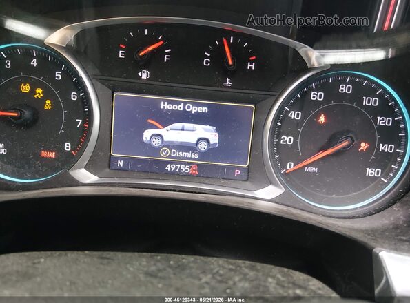 1GNEVGKW2NJ125074 2022 CHEVROLET TRAVERSE Green Հետևի նստատեղերի տեսք