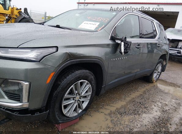 1GNEVGKW2NJ125074 2022 CHEVROLET TRAVERSE Green Սալոնի հետևի տեսք