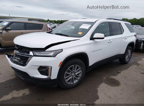 1GNEVGKW2PJ342286 2023 CHEVROLET TRAVERSE Белый Передняя левая четверть