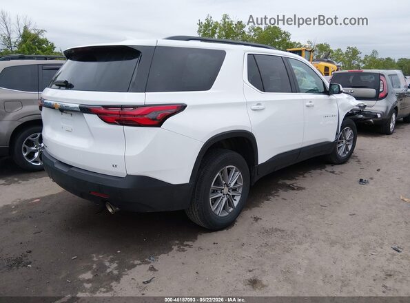 1GNEVGKW2PJ342286 2023 CHEVROLET TRAVERSE Белый Задняя правая четверть