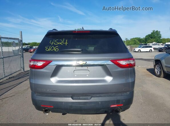 1GNEVGKW5KJ282996 2019 CHEVROLET TRAVERSE Gray 