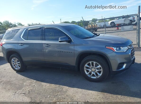 1GNEVGKW5KJ282996 2019 CHEVROLET TRAVERSE Gray უკანა სალონის ხედი