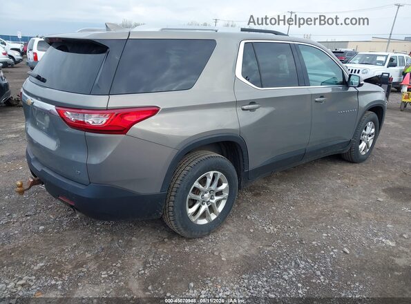 1GNEVGKW7JJ220742 2018 CHEVROLET TRAVERSE Серый Задняя правая четверть