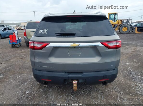 1GNEVGKW7JJ220742 2018 CHEVROLET TRAVERSE Серый 