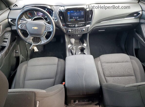 1GNEVGKW7PJ164472 2023 CHEVROLET TRAVERSE White Dashboard view