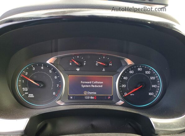 1GNEVGKW7PJ164472 2023 CHEVROLET TRAVERSE White Instrument cluster view