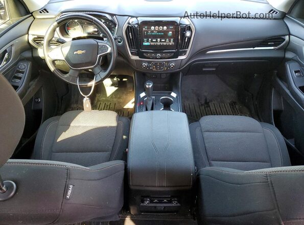 1GNEVGKW8KJ200405 2019 CHEVROLET TRAVERSE Charcoal Вид панелі приладів