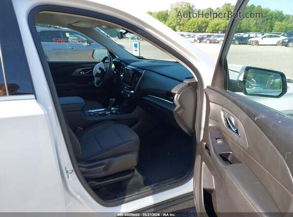 1GNEVGKW8KJ248342 2019 CHEVROLET TRAVERSE White წინა სალონის ხედი