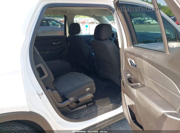 1GNEVGKW8KJ248342 2019 CHEVROLET TRAVERSE White VIN კოდის სტიკერის ხედი