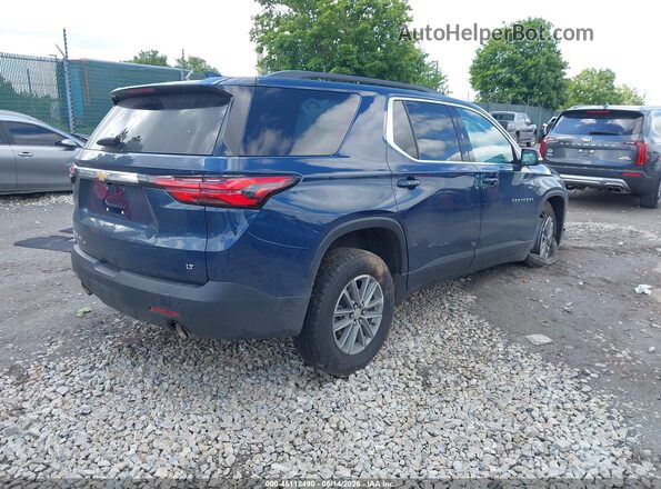 1GNEVGKW8NJ154613 2022 CHEVROLET TRAVERSE Blue Հետևի աջ