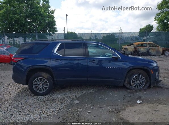 1GNEVGKW8NJ154613 2022 CHEVROLET TRAVERSE Blue Սալոնի հետևի տեսք