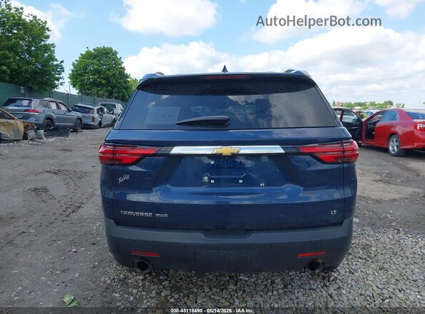 1GNEVGKW8NJ154613 2022 CHEVROLET TRAVERSE Blue 