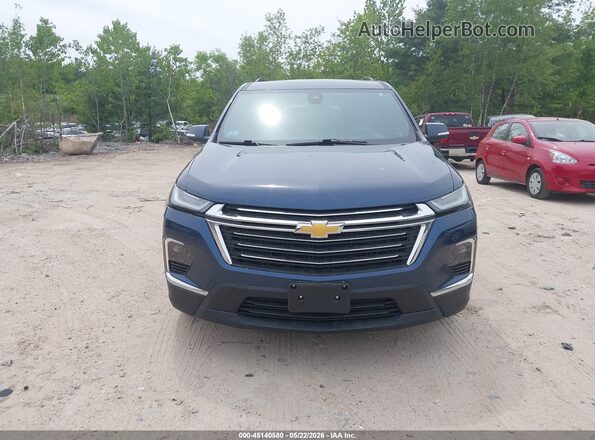 1GNEVGKW9NJ161554 2022 CHEVROLET TRAVERSE Blue Vista interior trasera