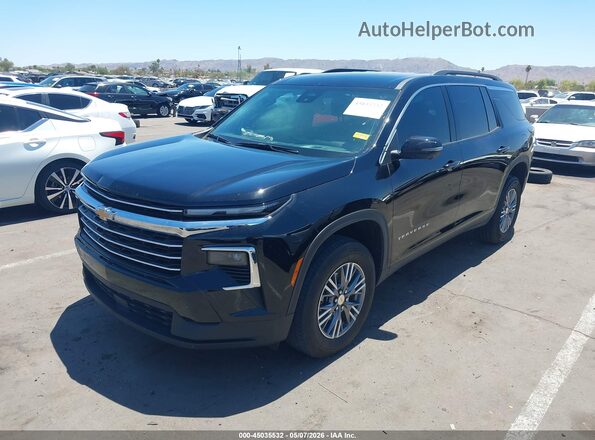 1GNEVGRS3SJ217499 2025 CHEVROLET TRAVERSE Black Vista tres cuartos delantera izquierda
