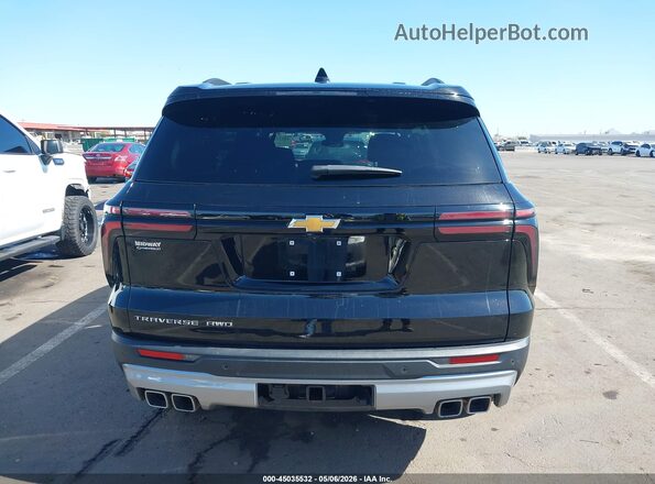 1GNEVGRS3SJ217499 2025 CHEVROLET TRAVERSE Black 