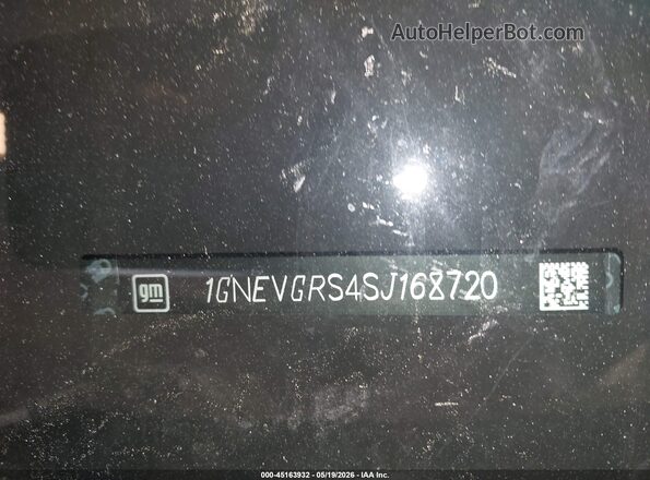 1GNEVGRS4SJ168720 2025 CHEVROLET TRAVERSE Gray Вид підкапотного простору