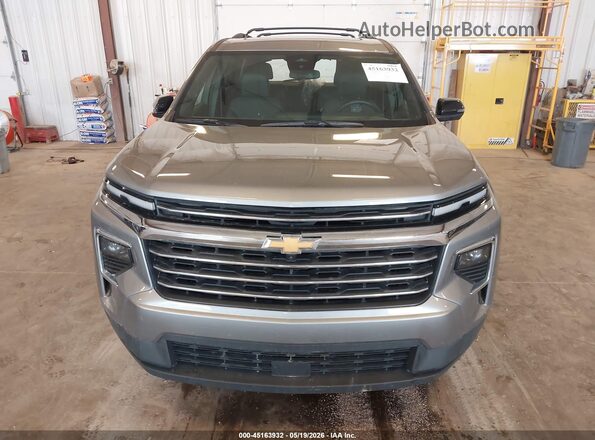 1GNEVGRS4SJ168720 2025 CHEVROLET TRAVERSE Gray Вид щитка приладів